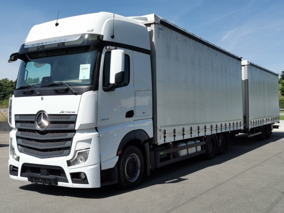 MERCEDES-BENZ ACTROS 2548 EURO 6 + přívěs SVAN CHT202 120m3