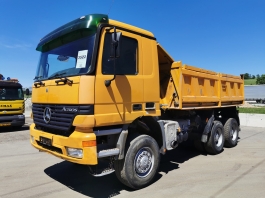 MERCEDES-BENZ ACTROS 3340 AK 6X6 EURO 3 třístranný sklápěč