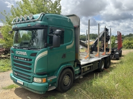 SCANIA G480 6x4 EURO 5 + přívěs RÖTTGER RSLN 24/68