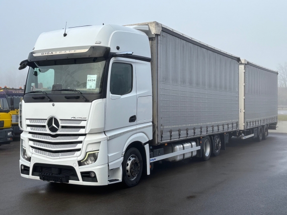 MERCEDES-BENZ ACTROS 2545 EURO 6 + přívěs PANAV TVK18M