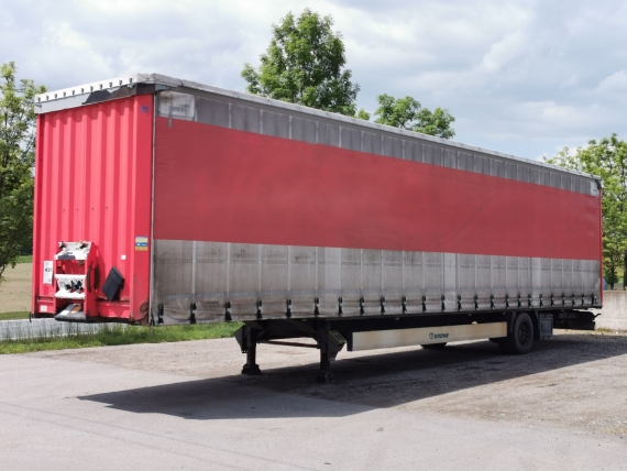 KRONE SE MEGA LINER jednoosý low deck
