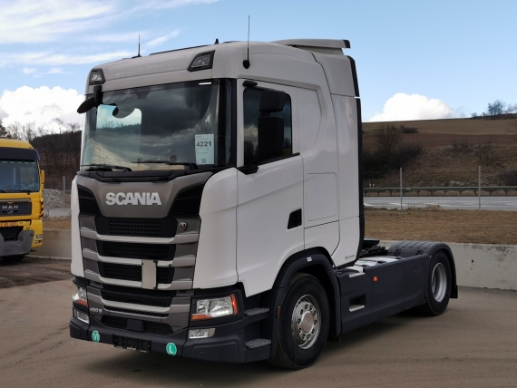 SCANIA S450 EURO 6 jednookruhová hydr.