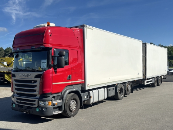 SCANIA R450 6x2 E6 + G.T.S. POBĚŽOVICE