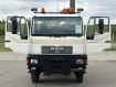 MAN LE 14.220 4X4 BB EURO 3 hákový nosič s hydraulickou rukou