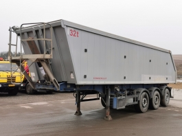SCHWARZMÜLLER KIS-3/E 40m3 POZOR! PRASKLÝ DRŽÁK ZADNÍ NÁPRAVY - viz. FOTO