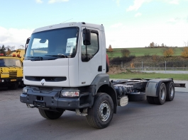 RENAULT KERAX 320.26 P 6X4 EURO 3 podvozek