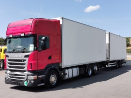 SCANIA R440 EEV RETARDÉR + přívěs G. T. S. PTT18