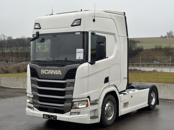 SCANIA R500 EURO 6 D  jednookruhová hydraulika