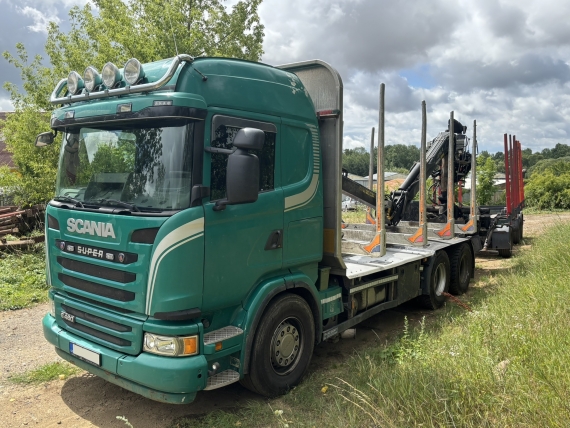 SCANIA G480 6x4 EURO 5 + přívěs RÖTTGER