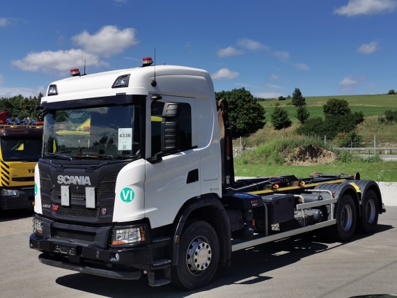 SCANIA G460 6X4 EURO 6 hákový nosič 