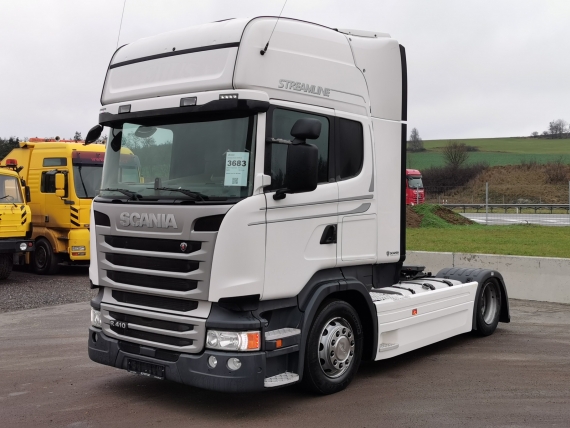 SCANIA R410 EURO 6 low deck RETARDÉR