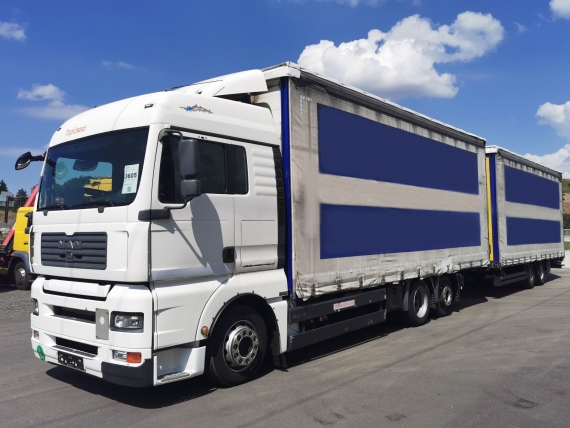 MAN TGA 26.440 6X2-2 LL EURO 5 + přívěs SCHWARZMÜLLER TPA
